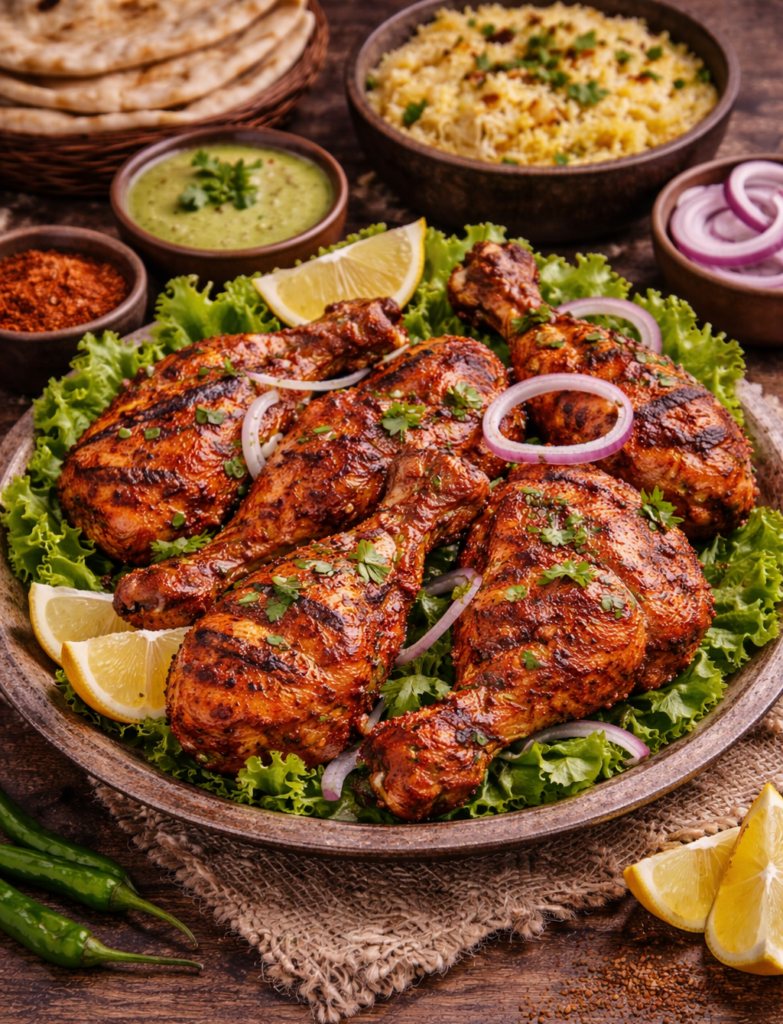 Chicken Tandoori halal Pakistani Malta