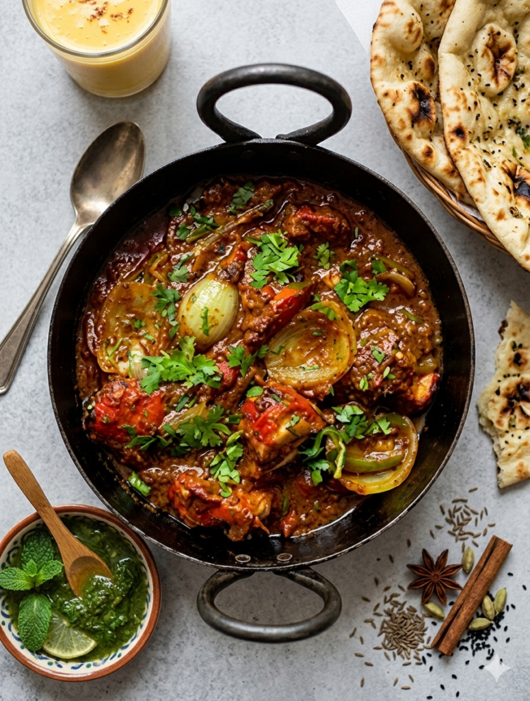 Chicken Dopiaza Indian halal Malta