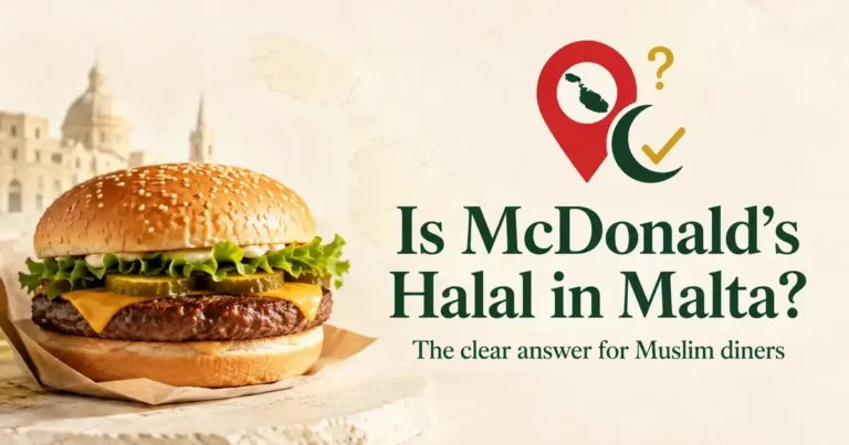 Mcdonald's Hala in malta