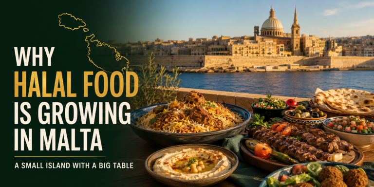 why Halal food is growing in malta