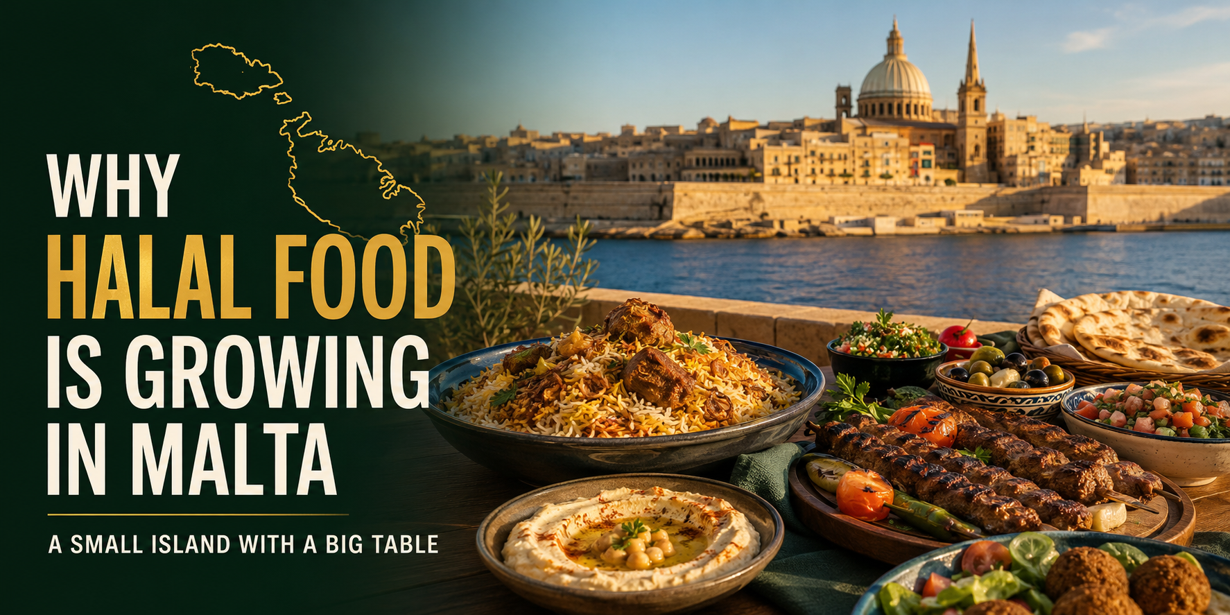 why Halal food is growing in malta