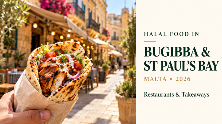 Halal Food in Bugibba and St pauls Bay
