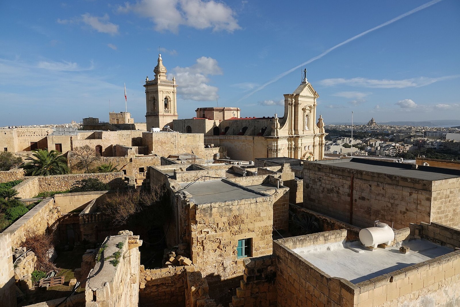 Gozo Citadel above Victoria, Gozo, Malta