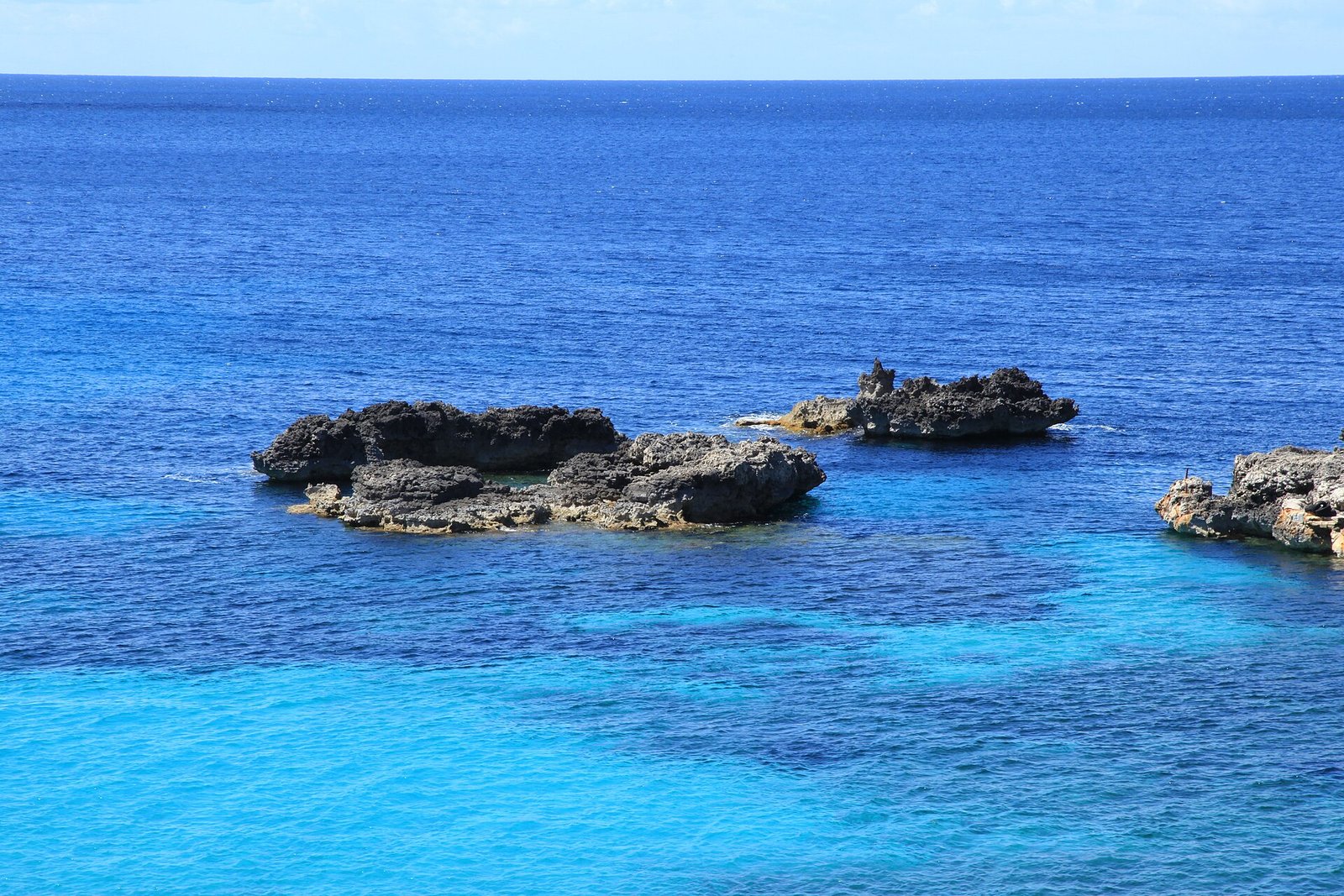 Turquoise water of the Blue Lagoon, Comino, Malta