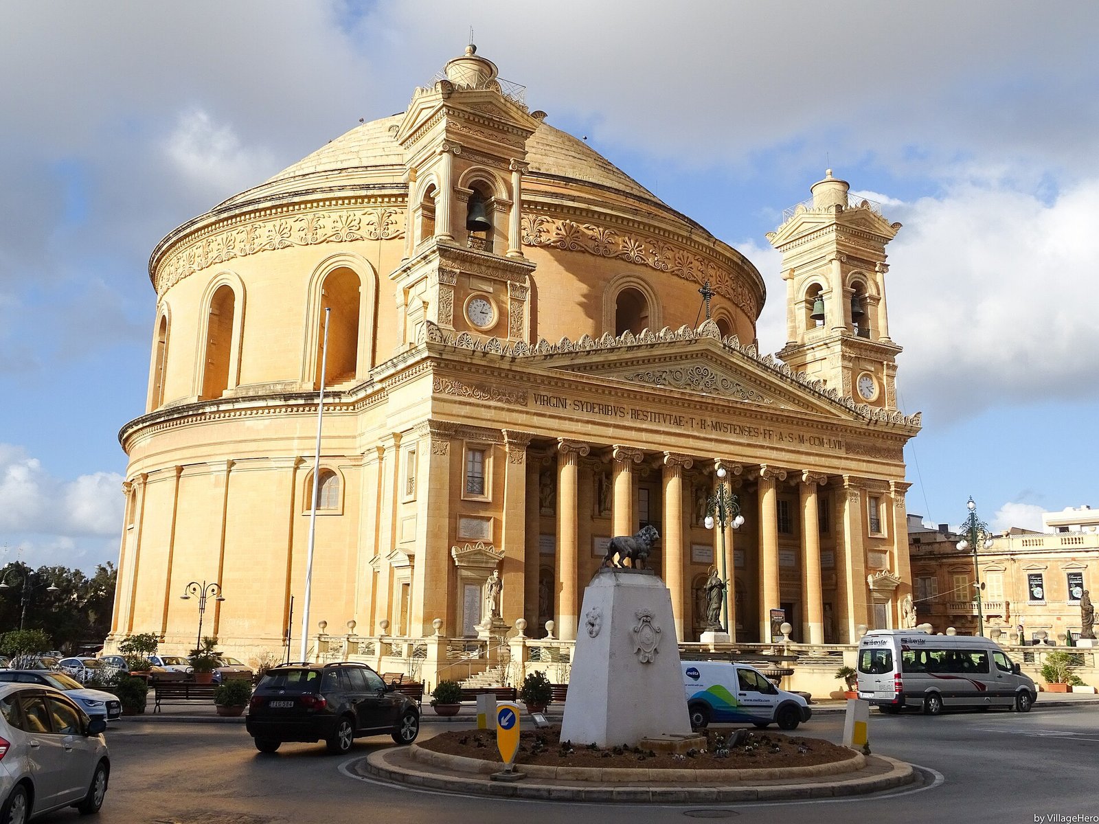 Mosta Rotunda dome, Malta